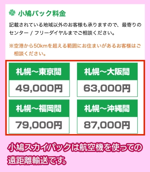 ハトのマークの引越センターの料金相場