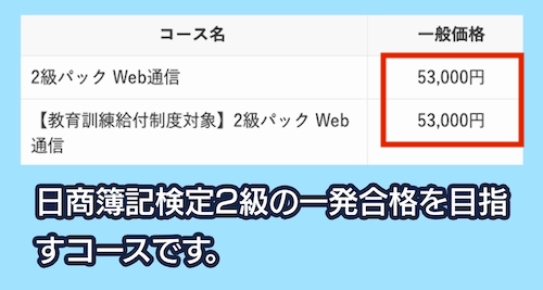 クレアールの2級パックの料金相場