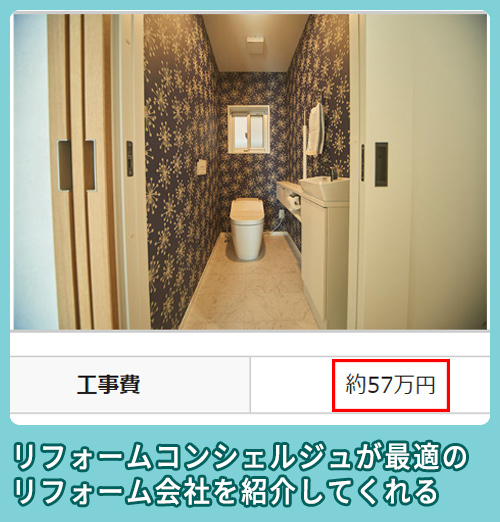 パナソニックのトイレのリフォーム相場