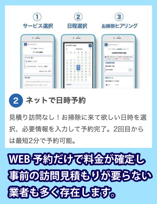 カジタクのWEB予約