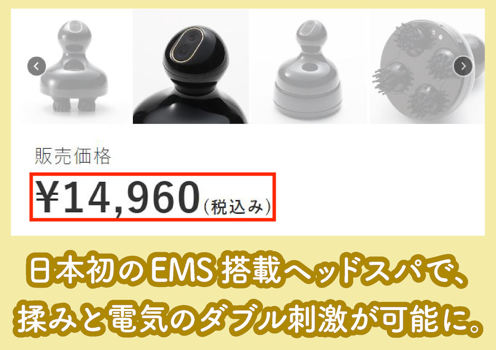 MYTREX EMS HEAD SPAの価格