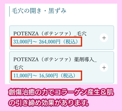 聖心美容クリニックの料金相場