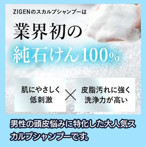 ZIGEN オールインワンスカルプシャンプー