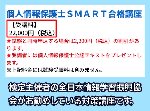 SMART合格講座の料金相場