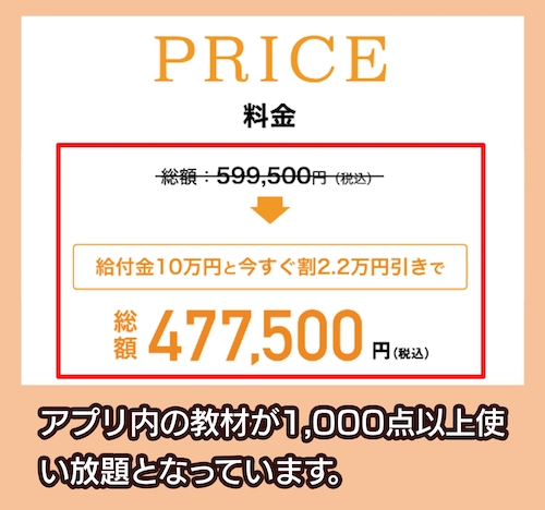 PROGRITの料金相場