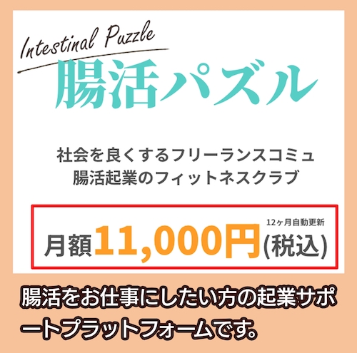 腸活パズル 料金