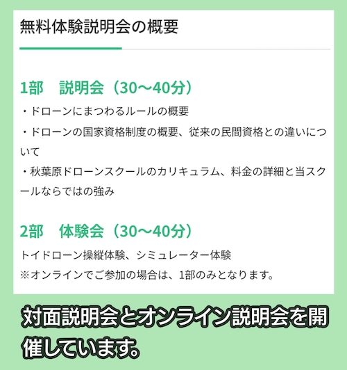 秋葉原ドローンスクール 無料体験