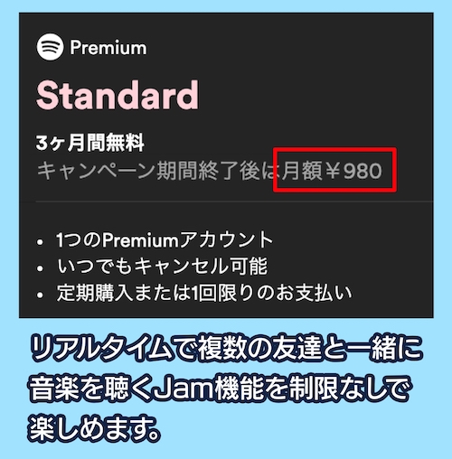 Spotifyの料金相場