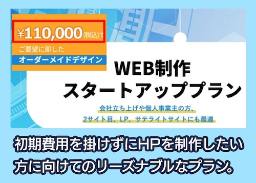 株式会社ウェブロードの料金相場