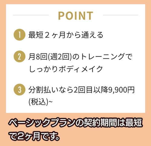 RIZAP 契約期間