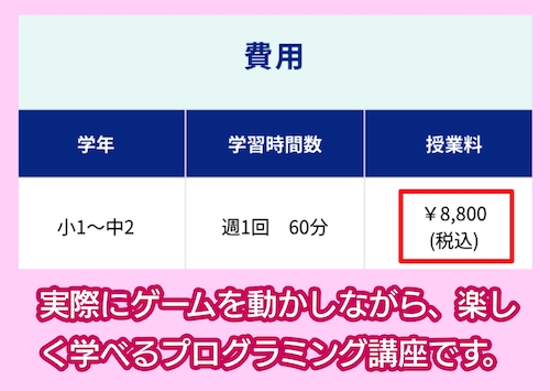 イング（学習塾）の料金