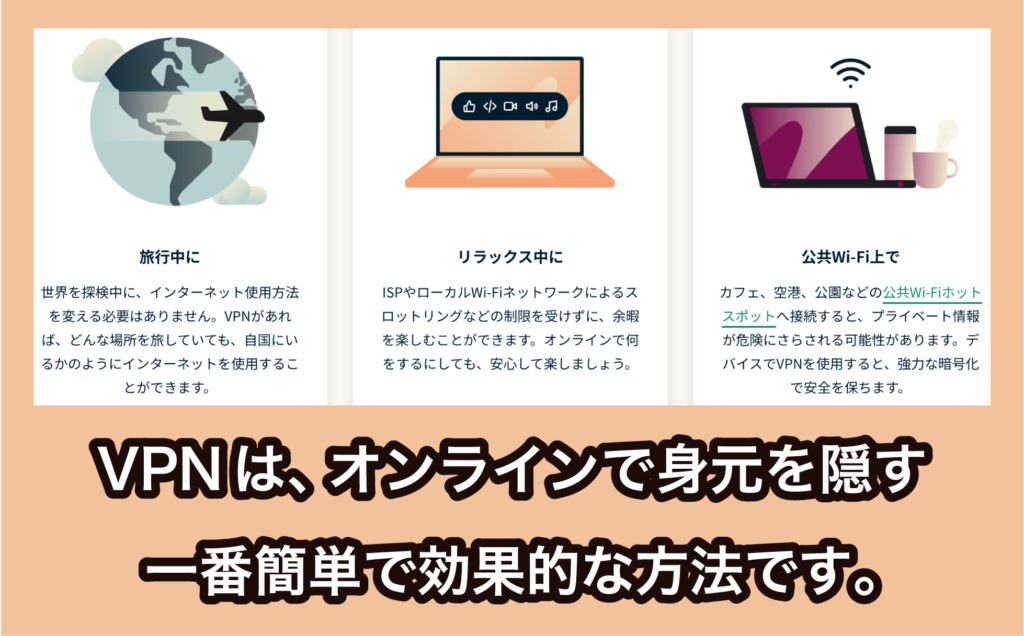 VPNの特徴