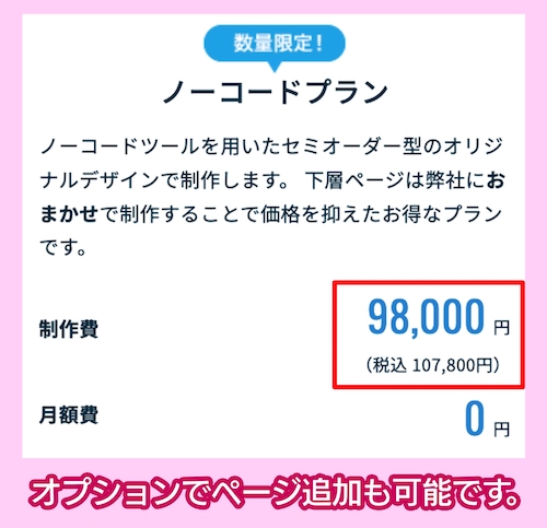 アドデザイン株式会社の料金相場